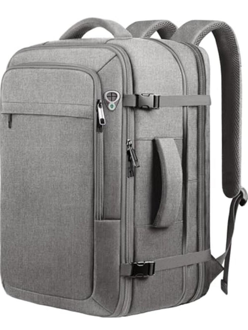Expandable Travel Backpack 50L Carry On TSA Flight Approved Laptop Weekender Bag